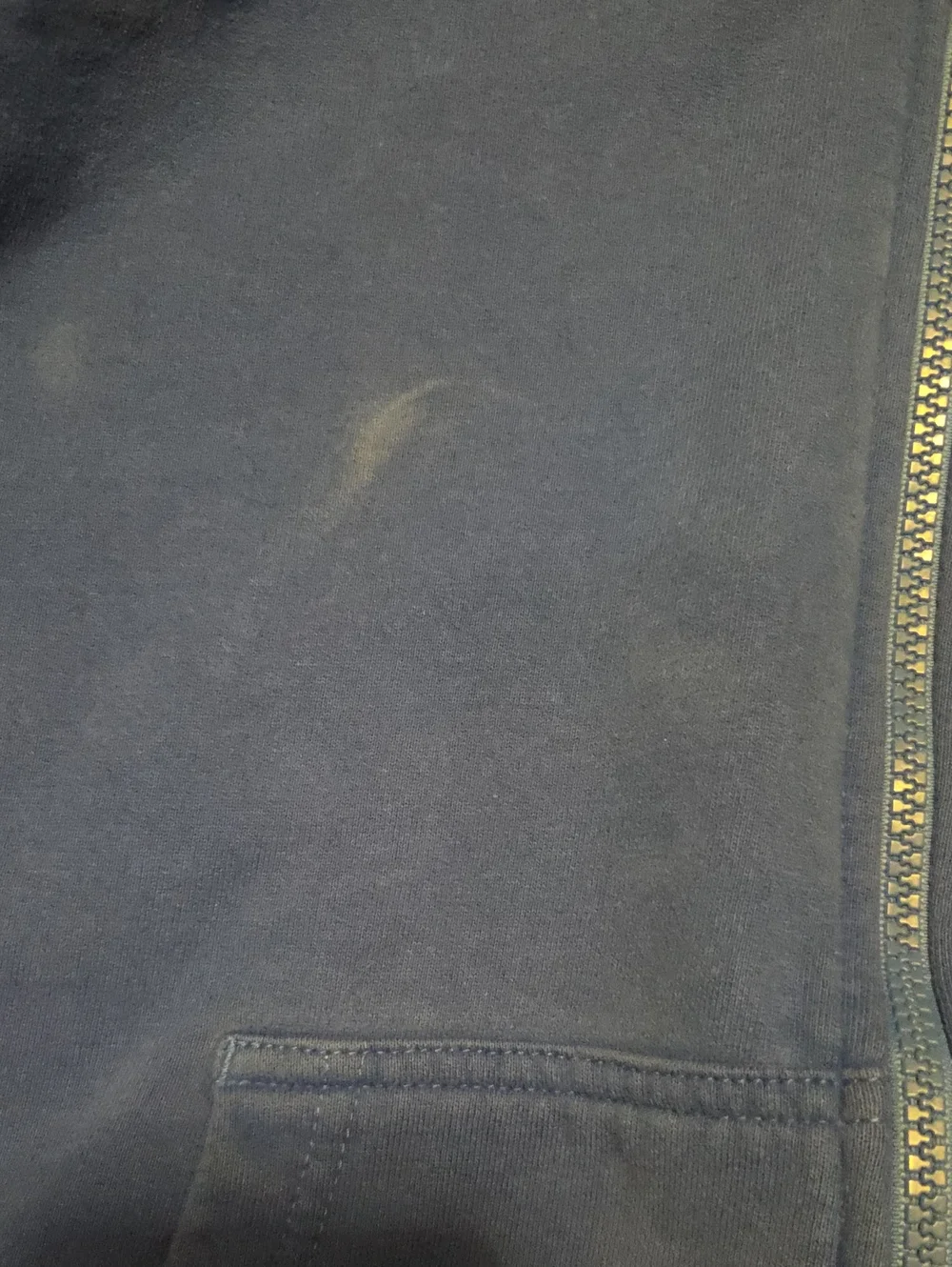 The North Face Blue Full Zip Hoodie Mens XL
